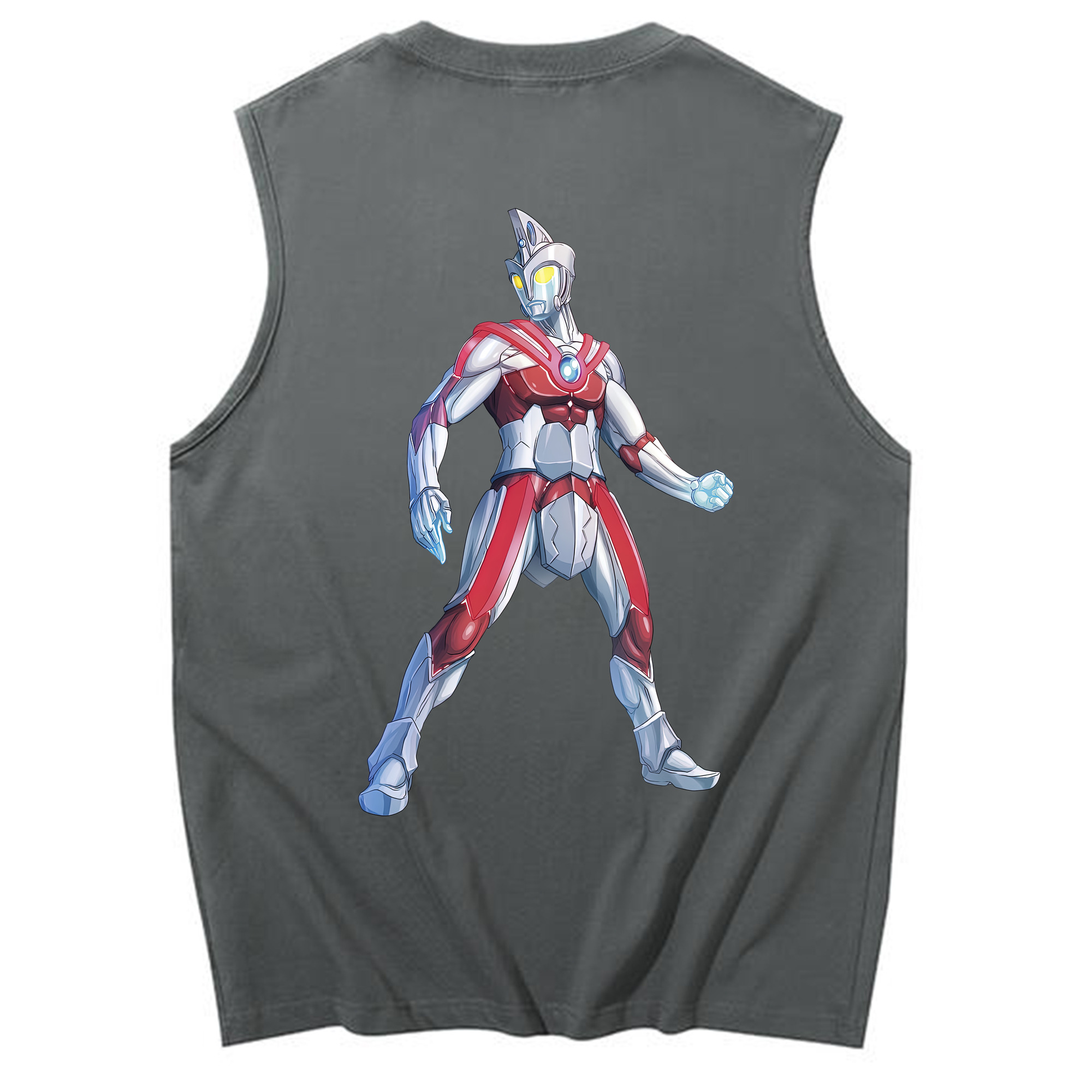 （画像用） ウルトラマン Ultraman コットン100％タンクトップ（背面プリント）